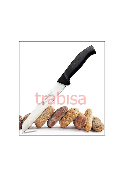 Sürmene Sürbisa 61202 Ekmek Kek Bıçağı 18 CM Siyah