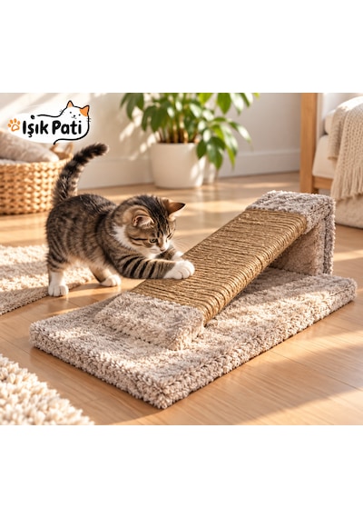Işık Pati Kedi Tırmalama Rampası