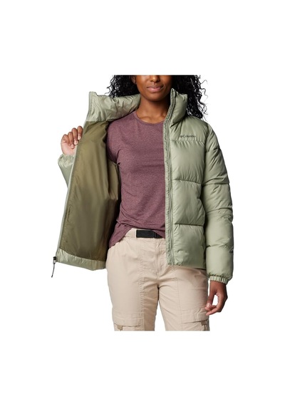 Columbia Puffect Iı Full Zip Kadın Mont Yeşil