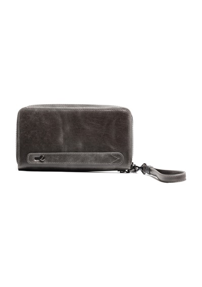Crazy Gri Erkek 4274 Grande Deri El Çantası