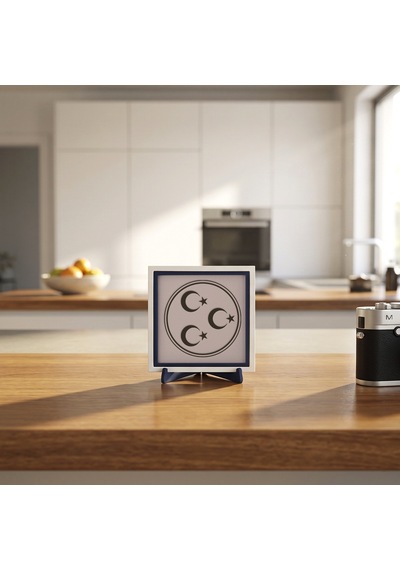 Minimalist Üç Hilal Desenli Masaüstü Objesi, Sevdikleriniz İçin Anlamlı Bir Hediye 10x10 Cm