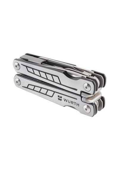 Würth Multi-function Tool Set 2 Parça - Kamp, Outdoor Ve Ev İçin Çok Amaçlı Alet Metal