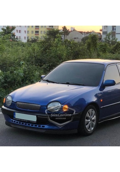 Toyota Corolla Uyumlu Terra 1999-2002 Uyumlu Üniversal Astra H Lip Esnek Ön Lip 2 Parça Tampon Altı Dil Karlık Ön Ek 00 Şüscaroto Aksesuar