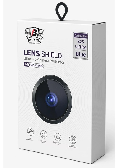 Samsung Galaxy S25 Ultra Uyumlu Bilvis Titan Kamera Lens - Lacivert