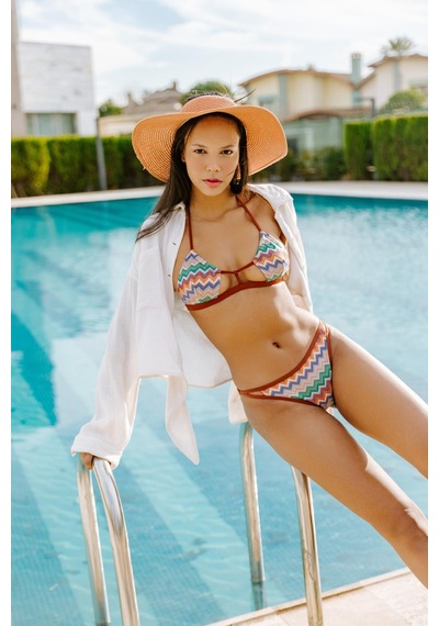 Amarelle Hawaii Mocha Bikini Alt Kahverengi