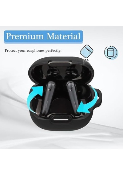 Anker Soundcore Liberty 4 Nc İle Uyumlu Kılıf Silikon Koruyucu Yumuşak Silikon Darbeye Dayanıklı Koruyucu Yüksek K Diğer