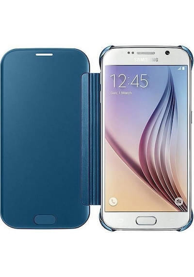 Samsung Uyumlu Galaxy S6 Clear View Cover Akilli Kilif Ef-Zg920B 371068104