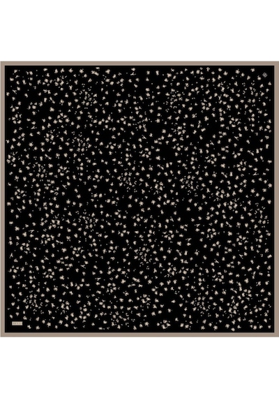 BELLİ Saf İpek Eşarp 4126d02 Twill İpek -33 Siyah
