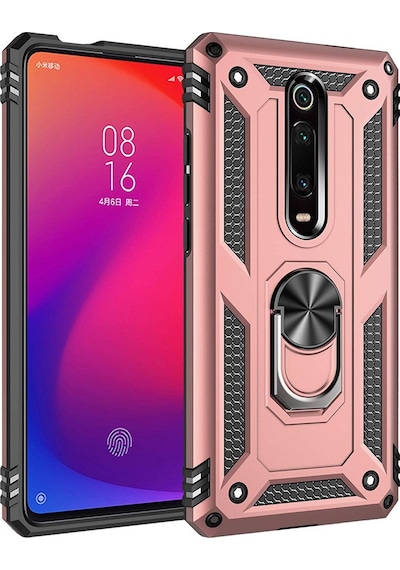 Xiaomi Mi 9T Kilif Zirhli Miknatisli Standli Tank Kapak 398112518