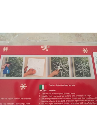 Readyroll Buzlu Cam Görünümlü Şeffaf Desenli Dekoratif Cam Süsü (370278634)