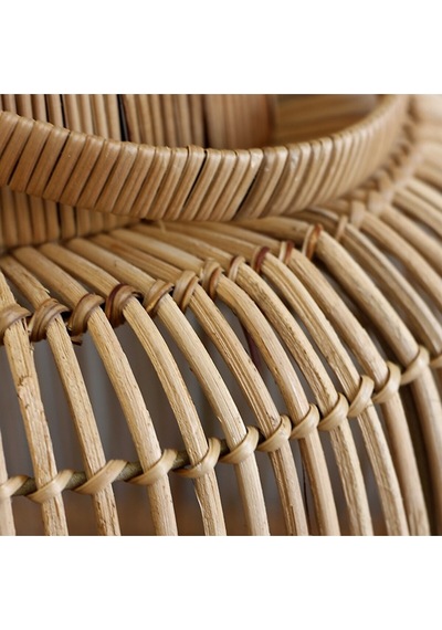 Erva Rattan Mumluk 28x30x38 Bej