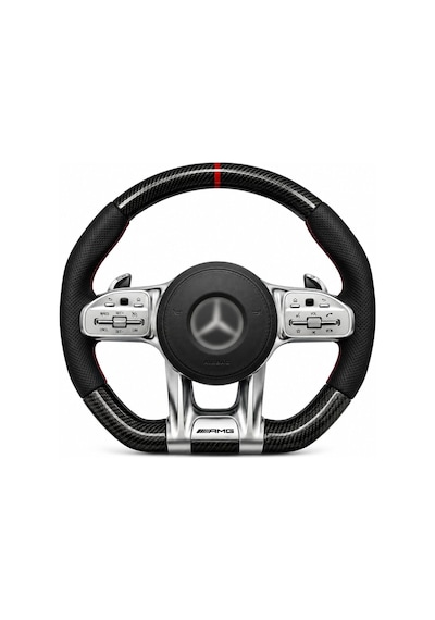 Autogp Mercedes Amg 2018 Direksiyon Simidi Karbon F1 Vites+cruze Control+airbag