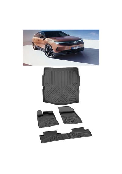 Sahler Opel Grandland Elektrikli 2025 Ve Sonrası 4.5d Paspas 3d Alt Rizline Bagaj Havuzu