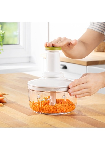 Mugiss M-14 Basmalı El Rondosu Doğrayıcı - Büyük Boy 3 Bıçaklı 1.5 Lt Mika Kristal Hazne- 12'li Paket Diğer
