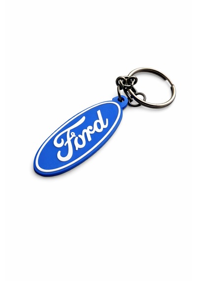 Ford Logo Anahtarlık 3d Baskı Araba Anahtarlığı Ford Araç Logolu Anahtarlık