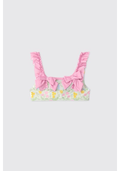 Littemare Kız Çocuk Upf 40+ Uv Korumalı Yeşil Bikini 2612gk42010