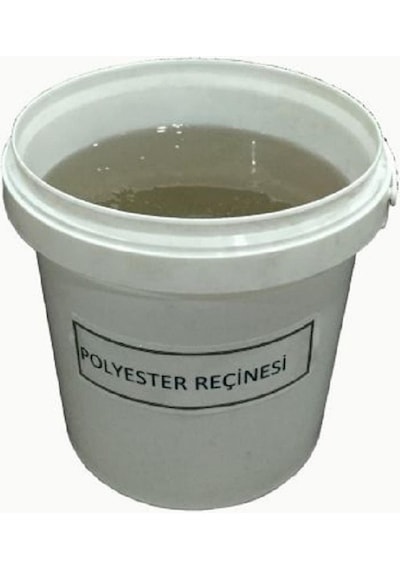 Tpol Camelyaf Döküm Tipi Polyester Reçine Kobalt Ve Mek P Ile Birlikte 1 Kg