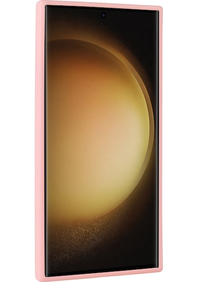 Zore Galaxy Uyumlu S22 Ultra Kılıf Parlak Taşlı Tasarım Ata Pırlanta Kapak - Pembe Pembe