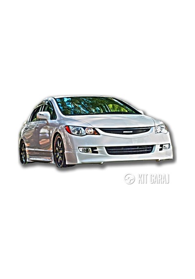 Honda Civic Makyajsız 2006-2009 Ön Ek Plastik Boyasız