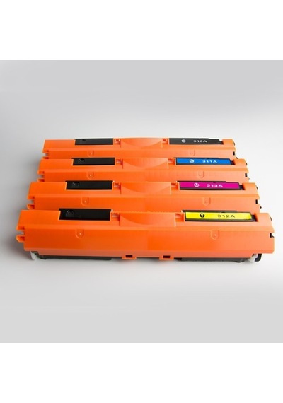 Photo Print Hp Cp1025Nw Uyumlu 4 Renk Toner Seti
