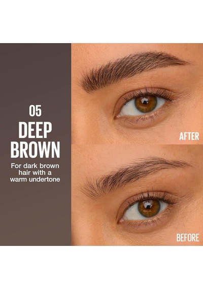 Maybelline New York Brow Insert Kaş Kalemi Deep Brown 5