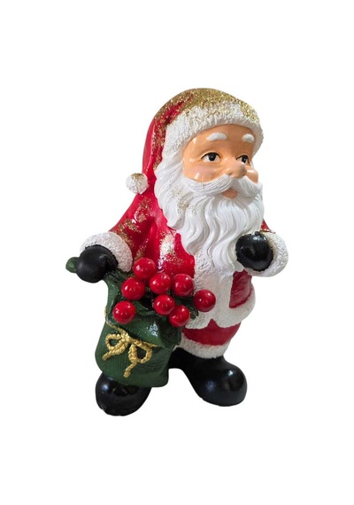 Noel Baba Biblo-christmas-dekoratif Noel Baba Biblosu 25 Cm Beton.