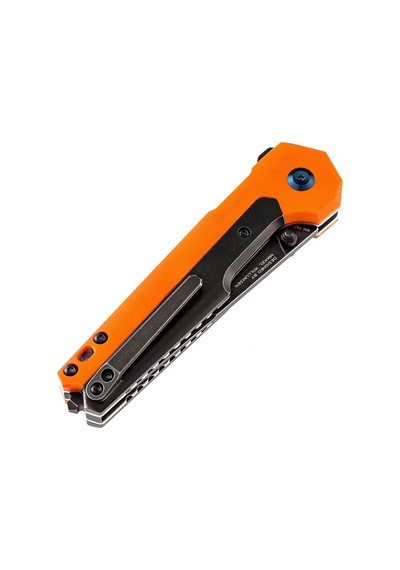 Kansept Edc Tac Turuncu G10 + Titanyum Sap Cpm-s35vn Çelik Kamp Çakı K2009a7