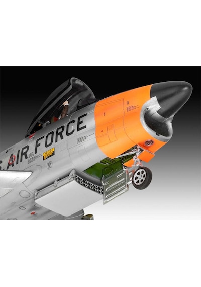 Revell Maket Uçak F-86D Dog Sabre Boyalı Set N:03832