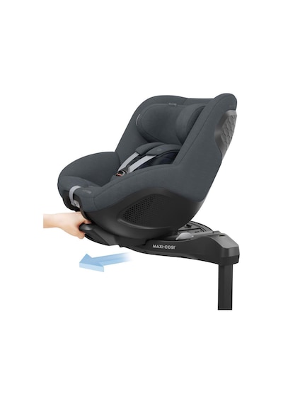 MaxiCosi Mica 360 Pro İSize Dünyanın İlk Kızaklı, Araç Dışına Çıkabilen İsofix'Li 360 Dönebilir Yatabilir 018 Kg Bebek Oto Koltuğu Authentic Graphite