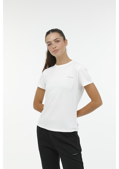 Lumberjack Wl Laura 11 3fx Ekru Kadın Kısa Kol T-shirt Bej