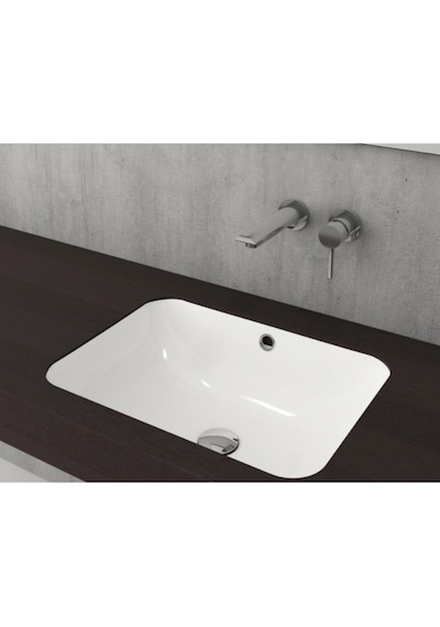 Scala Tezgahaltı Lavabo Bataryası Parlak Beyaz 1006-001-0125