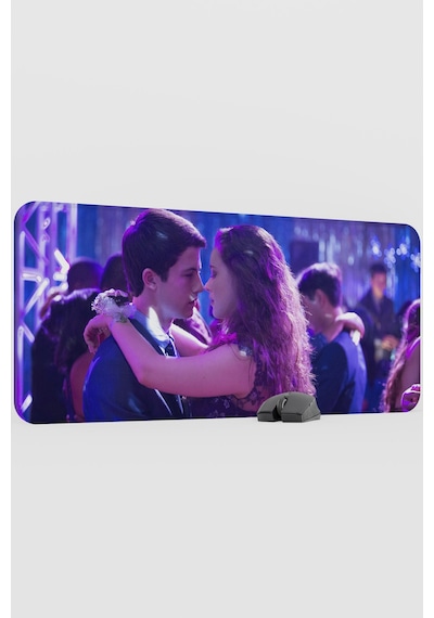 13 Reasons Why V1 90x40 Xxl Gaming Kauçuk Kaymaz Taban Mouse Pad Fare Altlığı