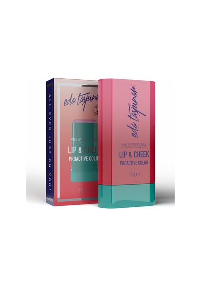 Eda Taşpınar Lip & Cheek Cream Blush Stick Proactive Color