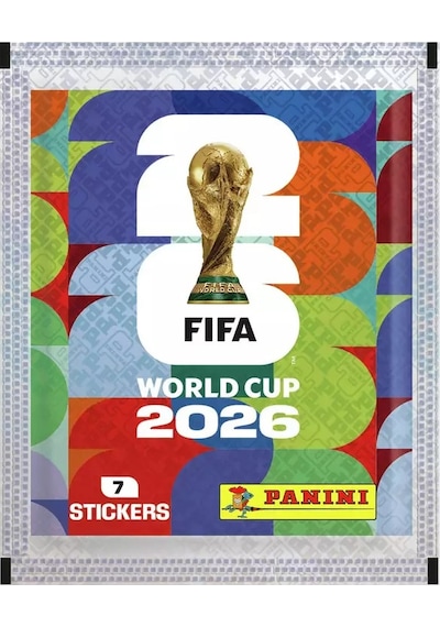 Panini Fıfa World Cup 2026 Sticker Paket 7 Çıkartmalı Dünya Kupası Koleksiyon Stickerı
