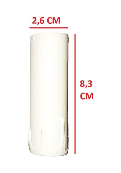 E-14 Beyaz Mum Duy 83mm 4 Adet A1216b