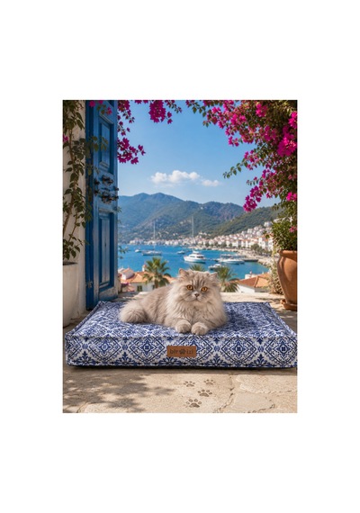 Kedi Ve Köpek Yer Minderi Ve Matı Üst Kalite Yıkanabilir Kılıflı Fermuarlı %100 Boncuk Elyaf Kaydırmaz Taban Kedi Ve Köpek Yatağı Lacivert Damask 1609352154 Kedi Ve Köpek Yer Minderi Ve Matı Üst Kalite Yıkanabilir Kılıflı Fermuarlı %100 Boncuk Elyaf Kaydırmaz Taban Kedi Ve Köpek Yatağı Lacivert Damask 1609352154