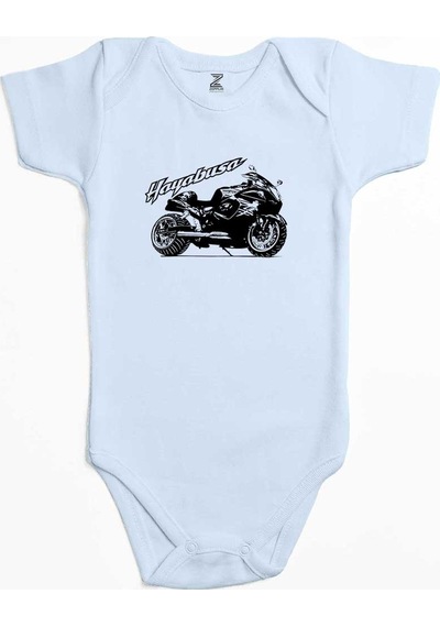 Zepplin Giyim Suzuki Hayabusa Ekru Bebek Body Zıbın
