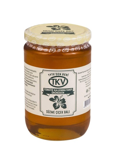 Tkv Süzme Çiçek Balı 460 G