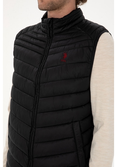 U.s. Polo Assn. Erkek Siyah Yelek Dokuma 50312012-vr046 Siyah