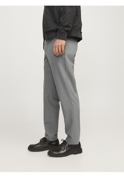 Jack & Jones Erkek Tapered Fit Chino Pantalon - Tace - 12260908 Grey Melange