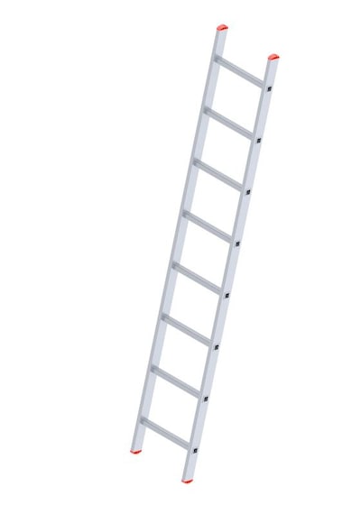 Beykon Tek Parça 2.5 Metre Endüstriyel Alüminyum Merdiven