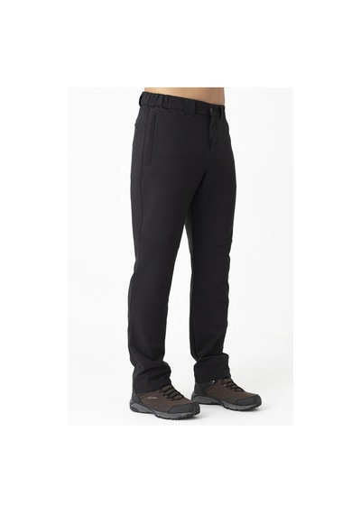 Crozwise Outdoor Kalın Erkek Alt Eşofman 2242 Siyah Siyah