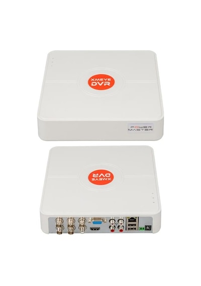 Powermaster Pm-12180 4 Kanal 5mp Destekli 1080n H265 Xmeye Video Çıkışlı Dvr/xvr Kayıt Cihazı