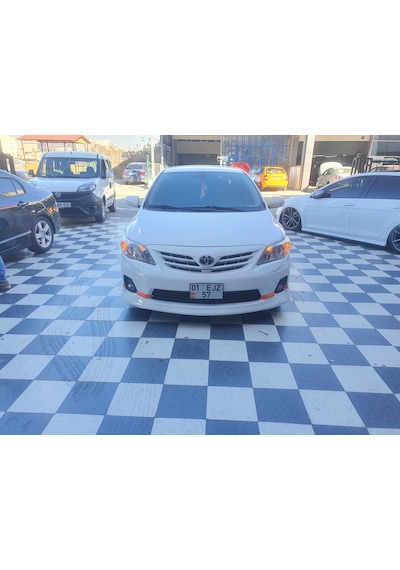 Corolla Uyumlu SEDAN ÖN TAMPON EKİ (2009-2012)----fibersan tuning