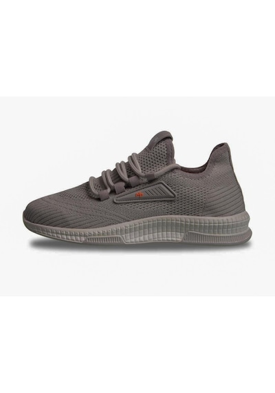 M.P MP Knitstride Comfort Kadın Bağcıklı Gri Sneaker-gri 36 Gri