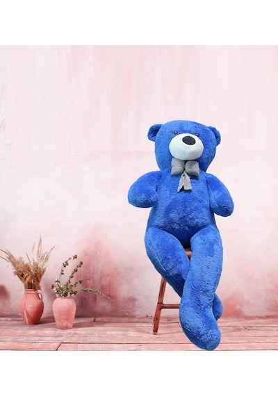 160 Cm Sevgiliye Özel Romantik Dev Boy Papyonlu Peluş Ayı- % 100 Yerli 001