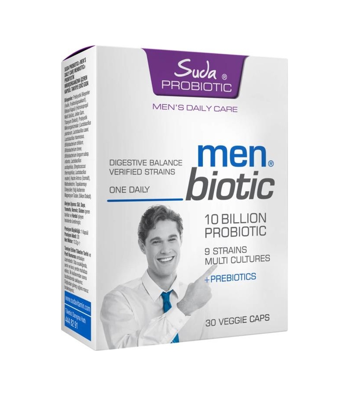 Suda Probiotic Menbiotic 30 Bitkisel Kapsül