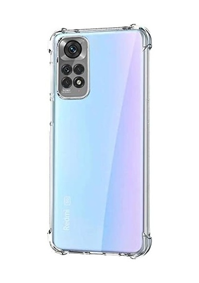 Xiaomi Redmi Note 11 İçin Kılıf Shock Absorbing Şeffaf Redmi Note 11 İle Uyumlu Kılıf - Şeffaf
