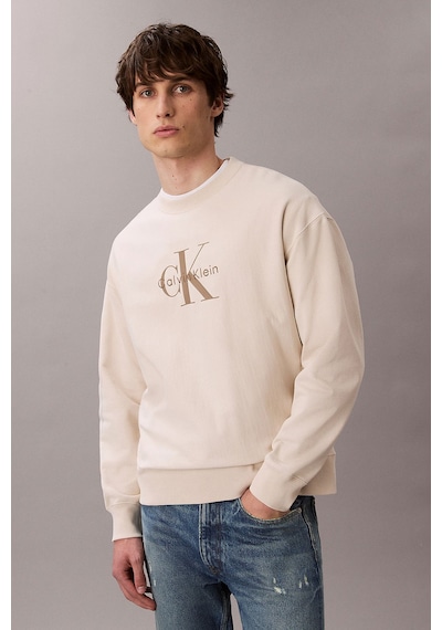 Calvin Klein Erkek Sweatshirt Kum