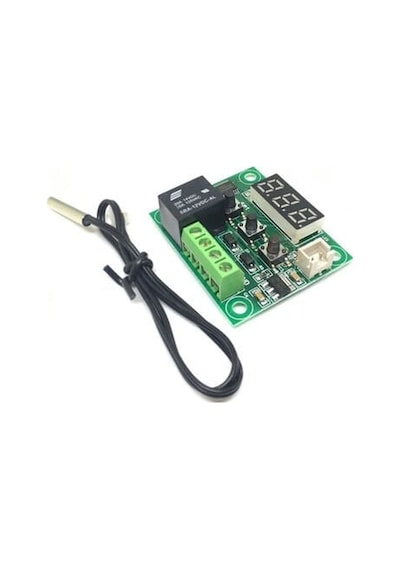 W1209 Dijital Termostat Modülü 12v Sıcaklık Kontrol Cihazı Kuluçka, Akvaryum, Isıtma Soğutma